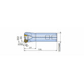 7S-E45-06 45° End mills with positive 7 cutting edged inserts & less cutting forces for small machines - Big-tools Industrial Supply Tools for Metal Cutting